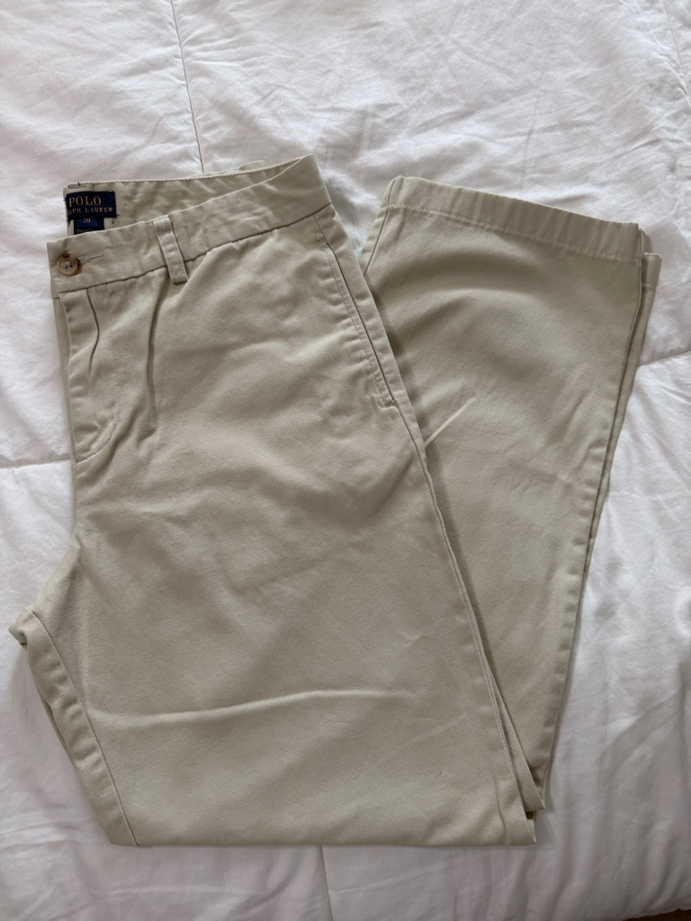 Polo Ralph Lauren pants in a size 20. 
Inseam 27”
